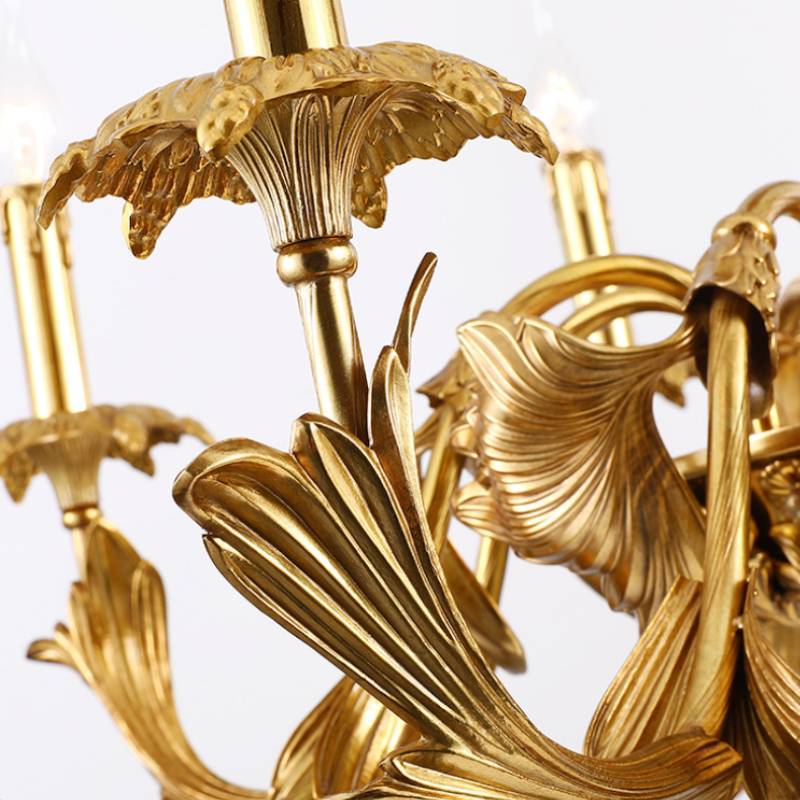 Vintage Gold Chandelier for Modern Homes OpalDwell