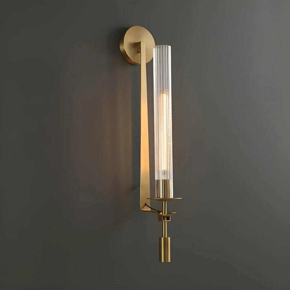 Wall Lamp - Glass and Metal Modern Elegant Design | OroDwell