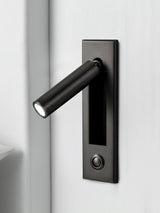 VeraLume Wall-Flush Bedside Sconce With Reading Light - OpalDwell