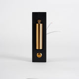 Wall sconce mounted in guest room