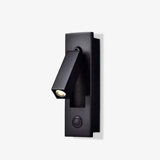 Metal and acrylic Acrylic Wall Lamp – swing arm design detail view | OroDwell