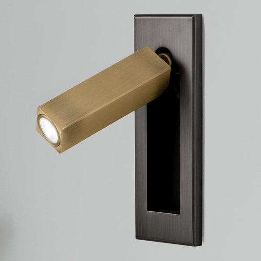 Acrylic Wall Lamp close-up – swing arm design | OroDwell