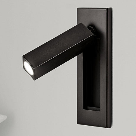 VeraLume Wall-Flush Bedside Sconce With Reading Light - OpalDwell
