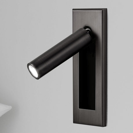 Wall sconce close up switch detail