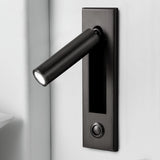 VeraLume Wall-Flush Bedside Sconce With Reading Light - OpalDwell