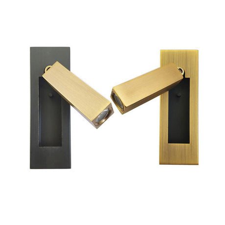 Minimalist wall sconce for reading nook