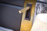 Focused LED wall light for cozy ambiance
