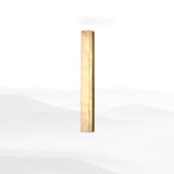 Lyra brass alabaster wall lamp styled bedroom setting