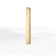 Lyra Brass Alabaster Wall Lamp Modern Vertical for Bedroom - OpalDwell