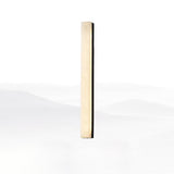 Lyra brass alabaster wall lamp close-up alabaster texture detail