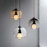 Lumeza Minimalist Glass and Metal Pendant Light