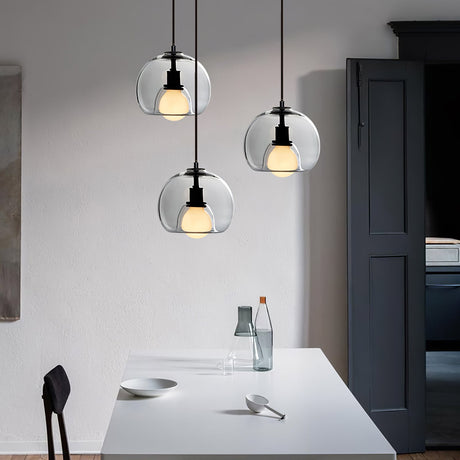 Glass Pendant Lamp Adjustable Cable Installation