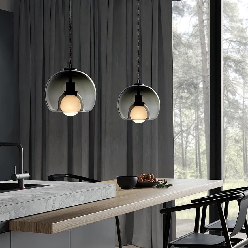 Sleek Glass Pendant Lamp for Modern Homes
