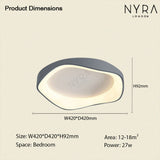 Virelli Ceiling Plate Detail 520mm