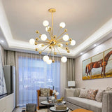 Liora Dandelion Chandelier Full Display