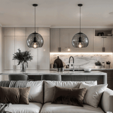 Glass Pendant Light Design for Bathroom Decor | OroDwell