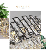 Nova Crystal Pendant Light Energy-Efficient LED Design - OpalDwell
