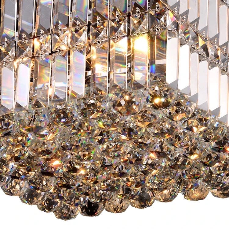 Crystal Chandelier Minimalist Modern Aesthetic