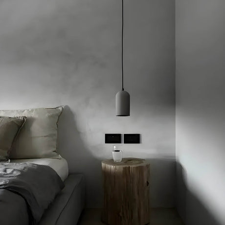 Concrete Pendant Light With Industrial Design - OroDwell