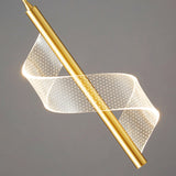 Metal Pendant Light Silhouette Detail View - OroDwell