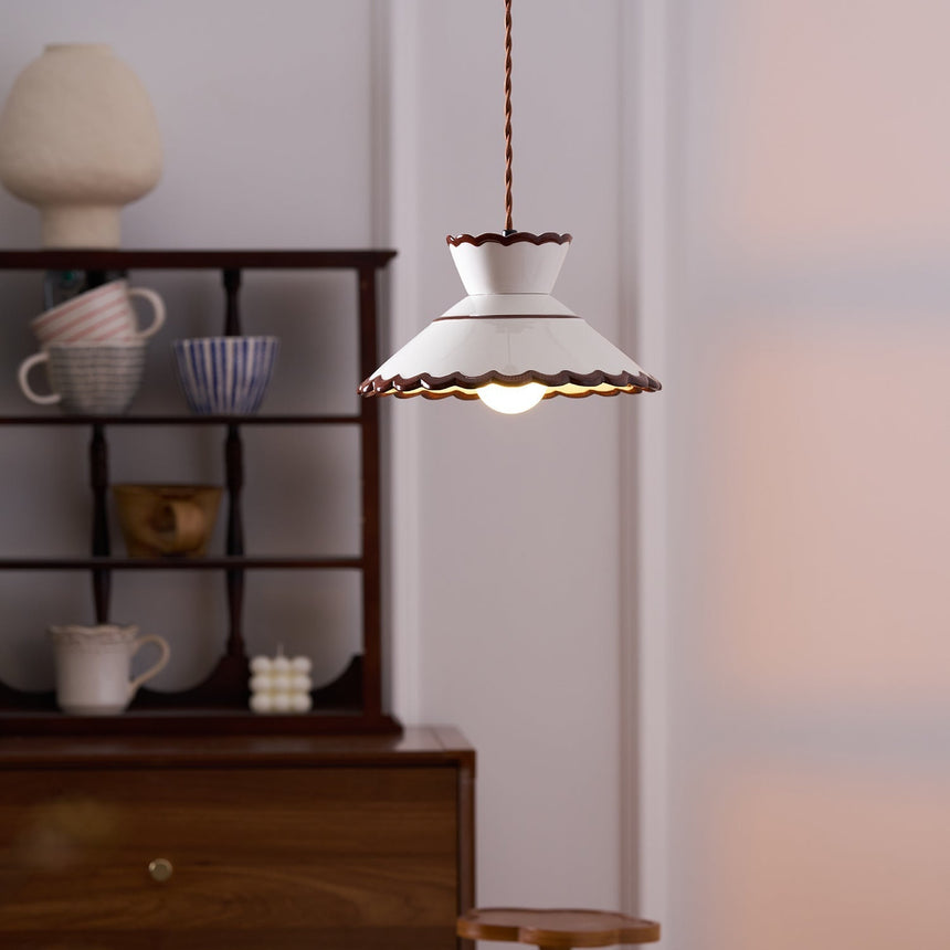 Ceramic Pendant Light for Bedroom Decor