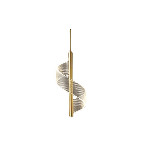 Metal Pendant Light Large Size Detail View - OroDwell