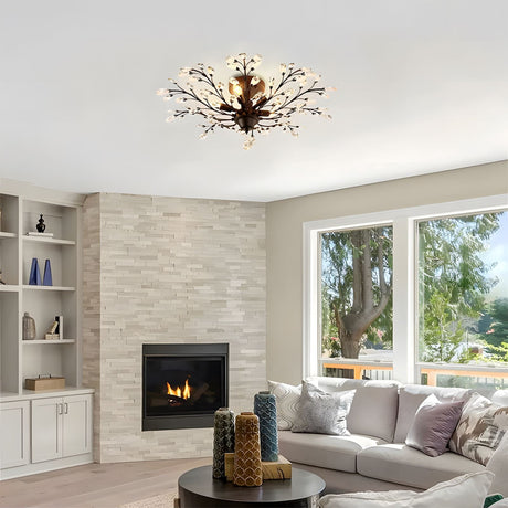 Nature Inspired Ceiling Light for Kitchen and Office