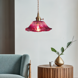 Floral Pendant Light for Bedroom Accent Lighting