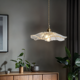 Floral Pendant Light for Living Room Accent