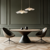 Liora Glass Pendant Transparent Color Option