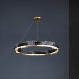 Smoke Gray Chandelier Detail Texture View OpalDwell