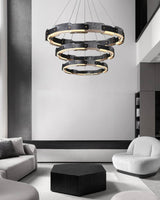 Ring Chandelier for Entryway Decor OpalDwell