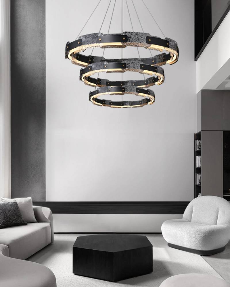 Ring Chandelier for Entryway Decor OpalDwell