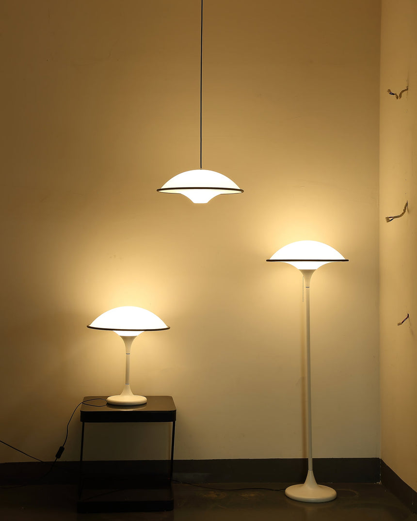Aurelia Acrylic Table Lamp – elegant, distinctive design for living room and bedroom | OroDwell
