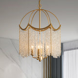 Crystal Chandelier for Living Room Ambiance