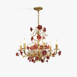 Vintage Rose Chandelier for Bedroom Decor