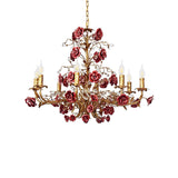 Chandelier for Cozy Living Room Ambiance