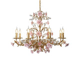 Chandelier for Cozy Living Room Ambiance