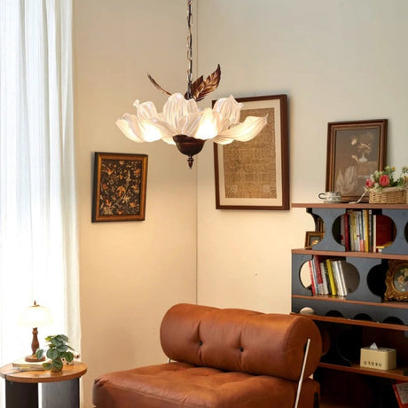 Floral Pendant Light for Hotel Interiors OpalDwell