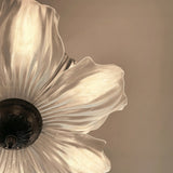 Floral Ceiling Fixture Installed Overhead OpalDwell