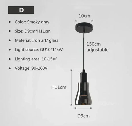 Pendant Light - Cord Installation Detail