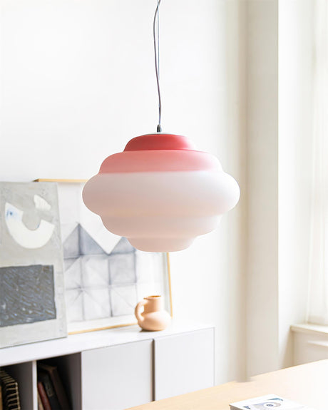 Pendant Light Installed In Living Room Setting - OroDwell
