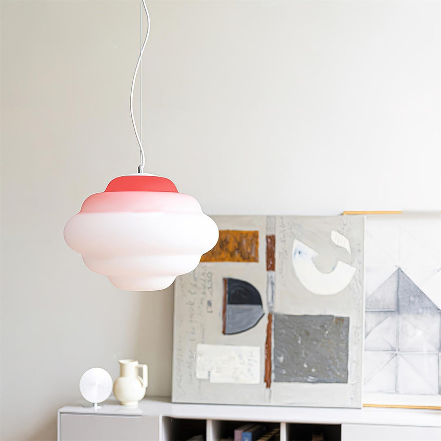Glass Pendant Light Playful Colorful Accent - OroDwell
