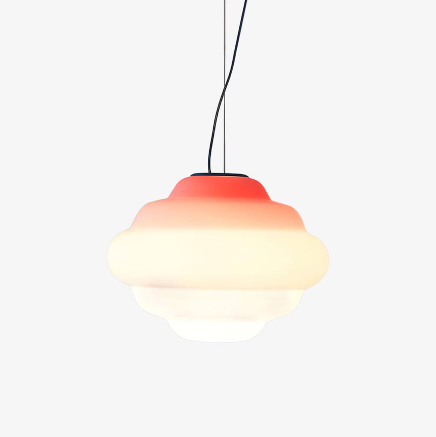 Glass Pendant Light Shade Close-Up - OroDwell