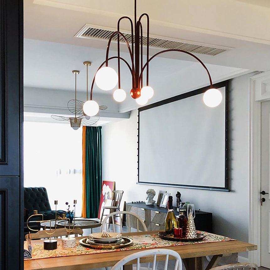 Dramatic Hanging Fixture Detail