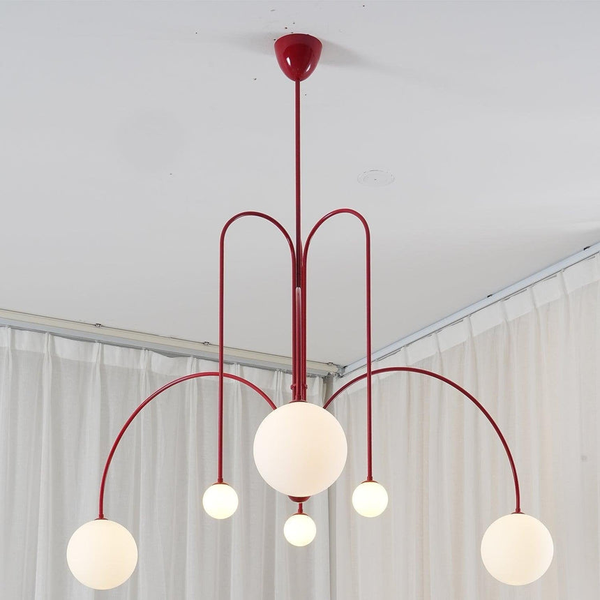 Elara Crest Pendant Light, Dramatic Hanging Fixture