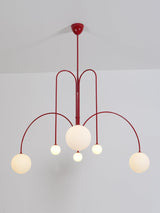 Elara Crest Pendant Light, Dramatic Hanging Fixture