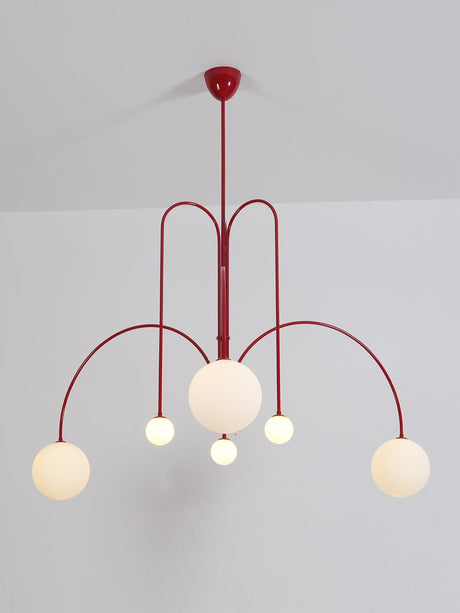 Elara Crest Pendant Light, Dramatic Hanging Fixture