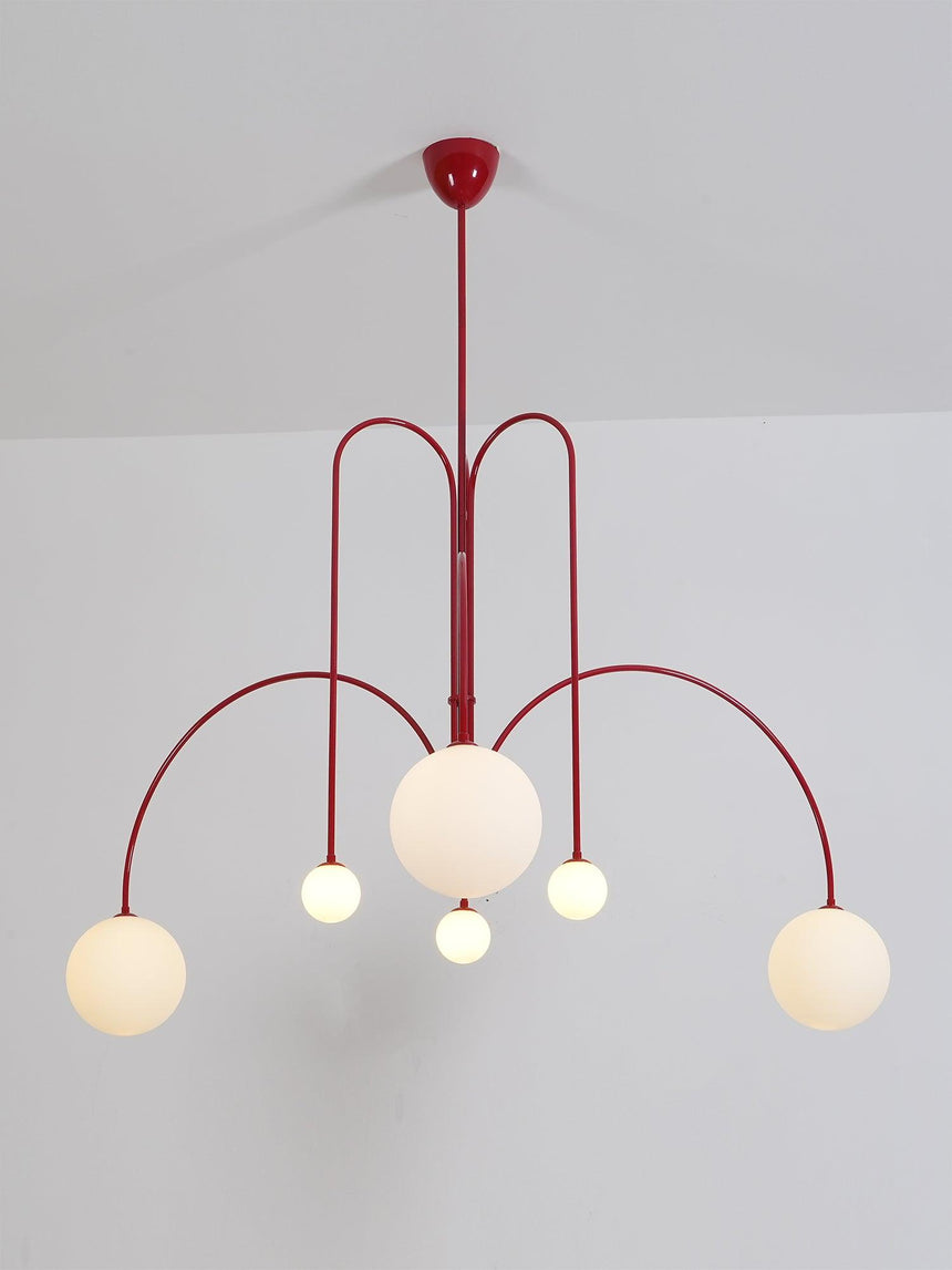 Elara Crest Pendant Light, Dramatic Hanging Fixture