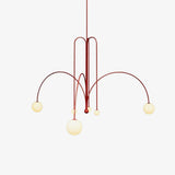 Metal and Glass Fixture Installation View